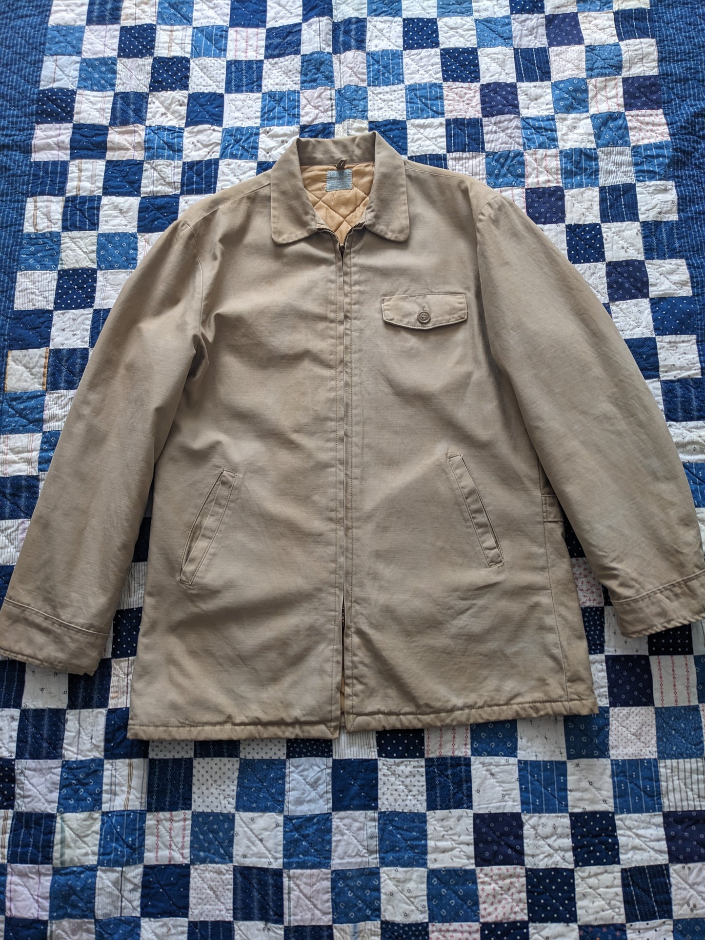 50s Sears Mountain Cloth Car Coat