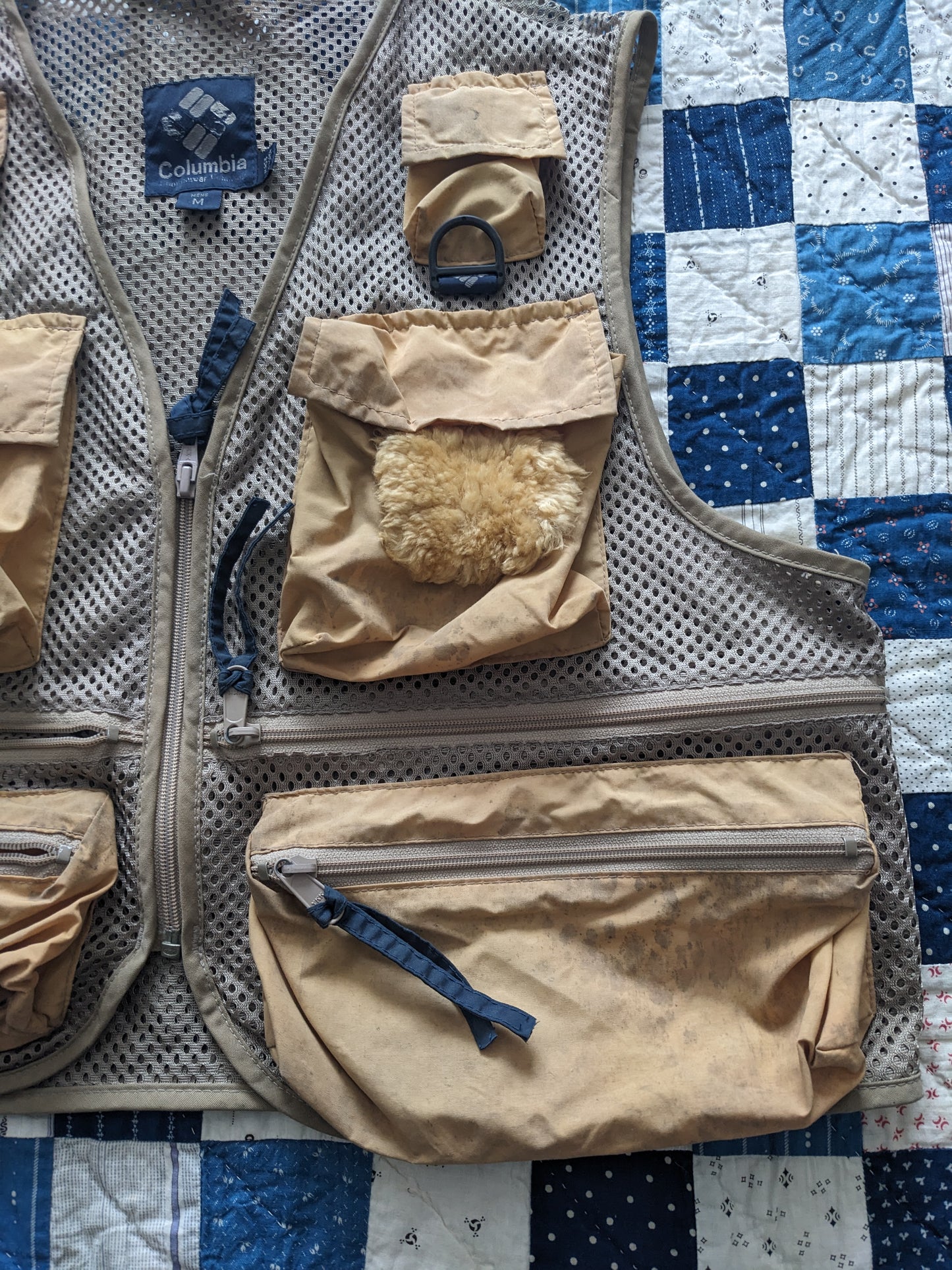 Vintage 80s Columbia Fishing Vest