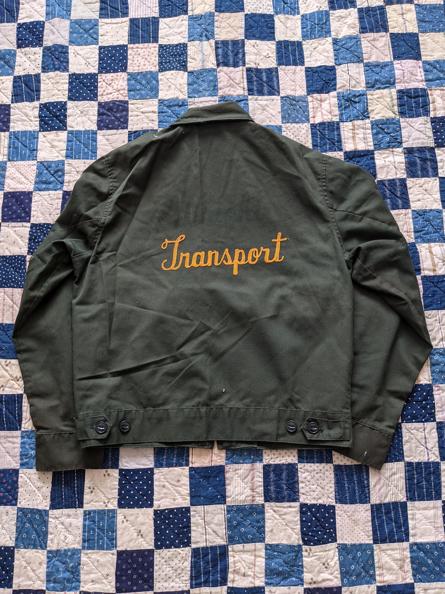 Vintage 60s Toppmaster Chainstitched Work Jacket