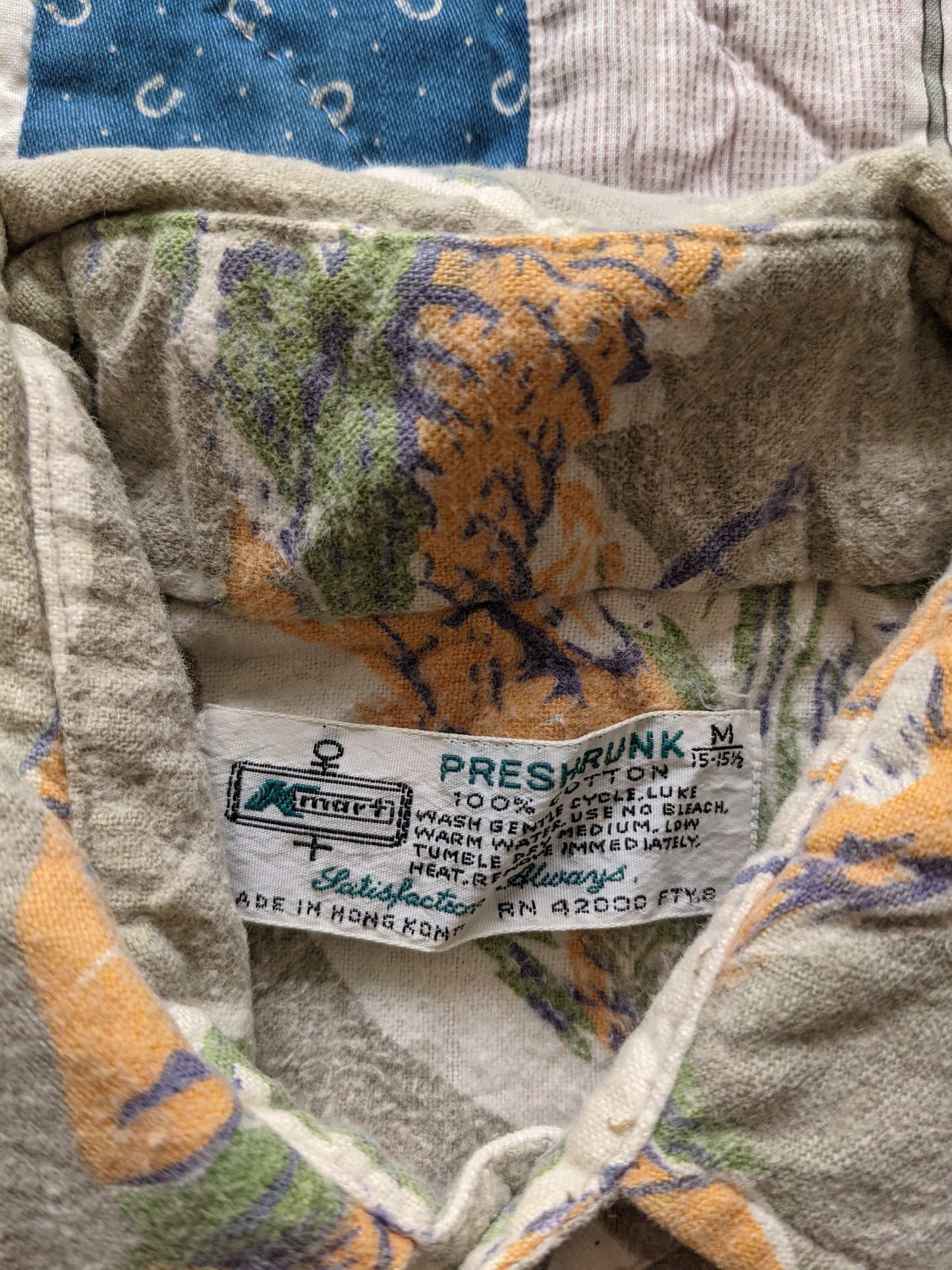 70s K-Mart Chamois Flannel Shirt