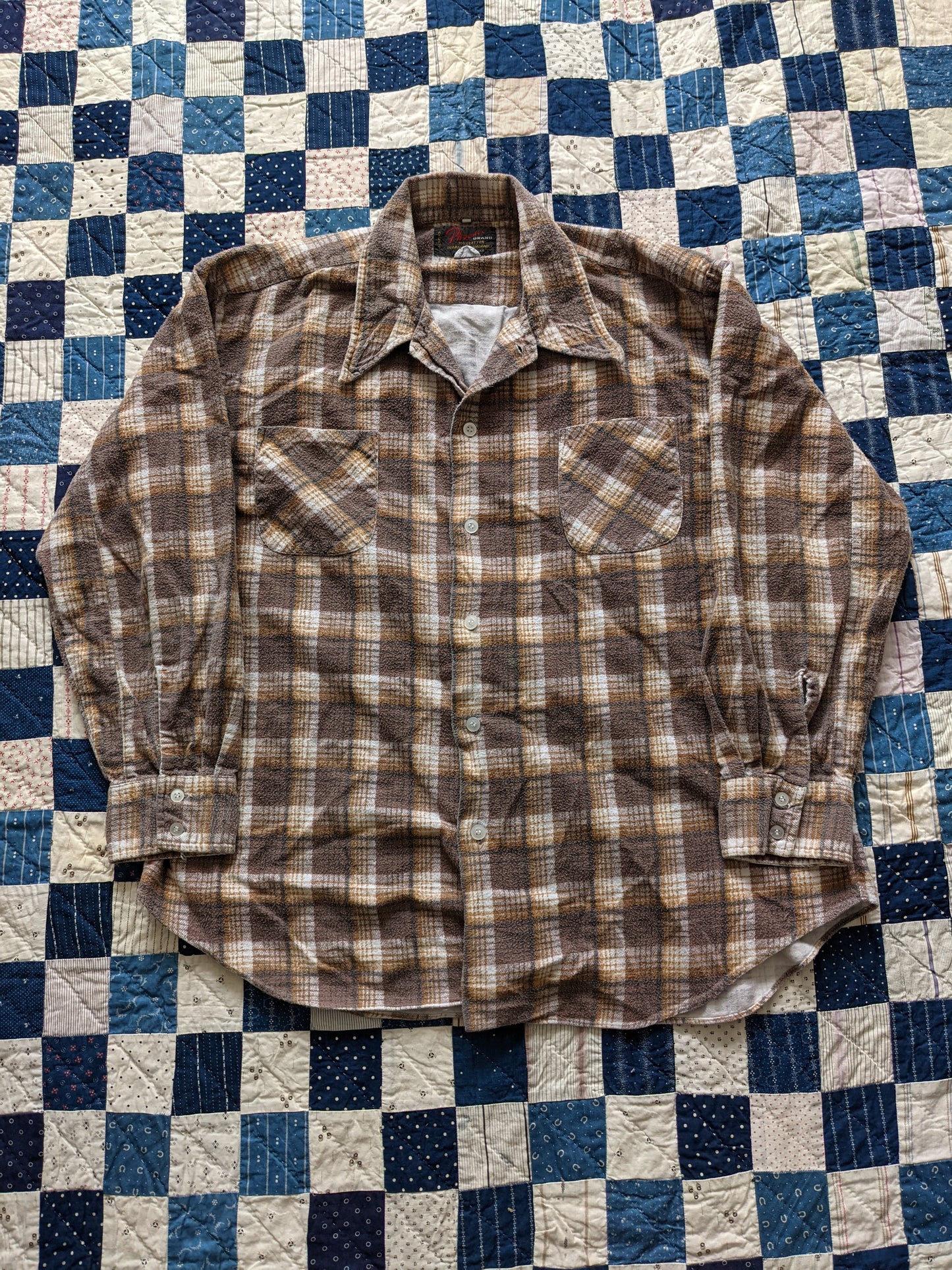 70-80s Phoenix Brand Flannel Shirt