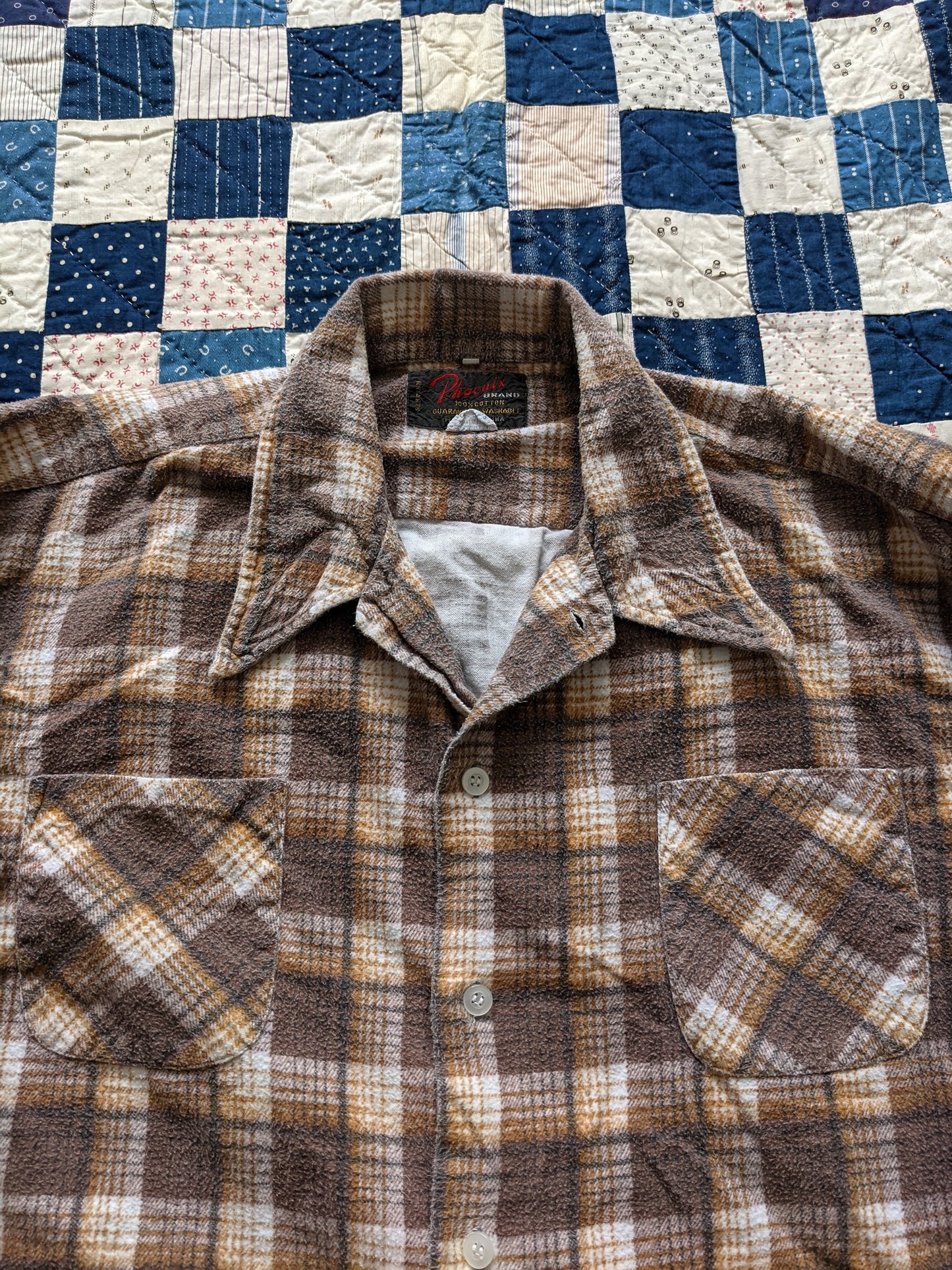 70-80s Phoenix Brand Flannel Shirt