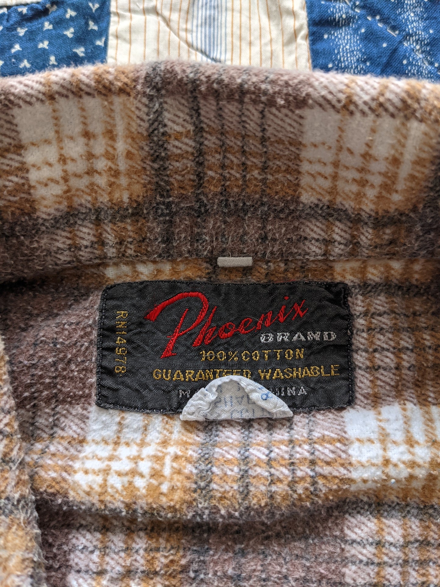 70-80s Phoenix Brand Flannel Shirt