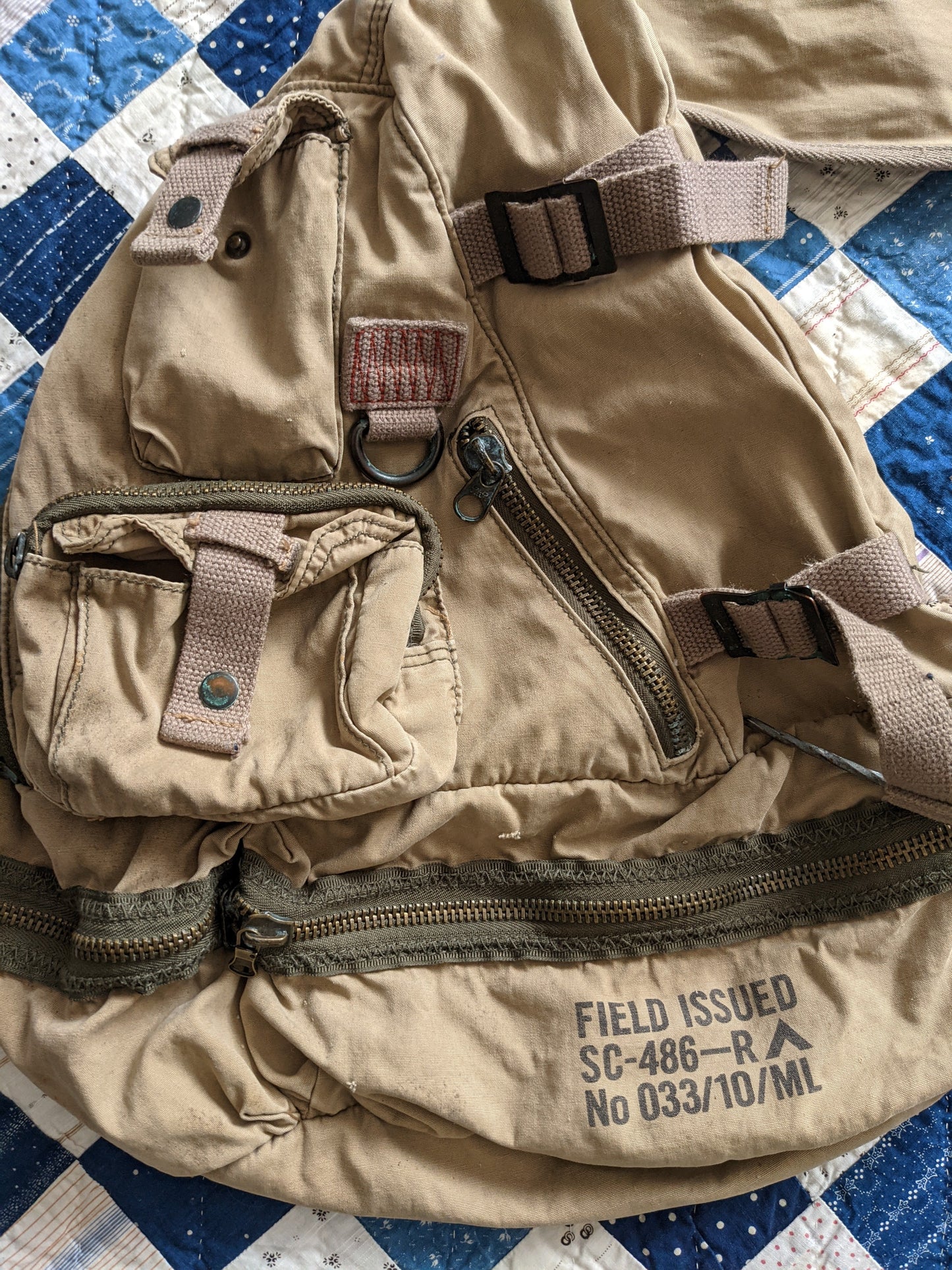 Y2K Old Navy Surplus Military Crossbody Bag