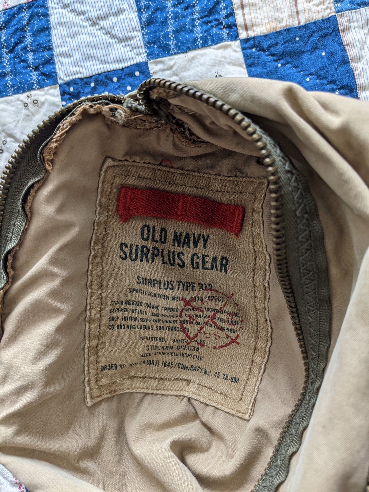 Y2K Old Navy Surplus Military Crossbody Bag