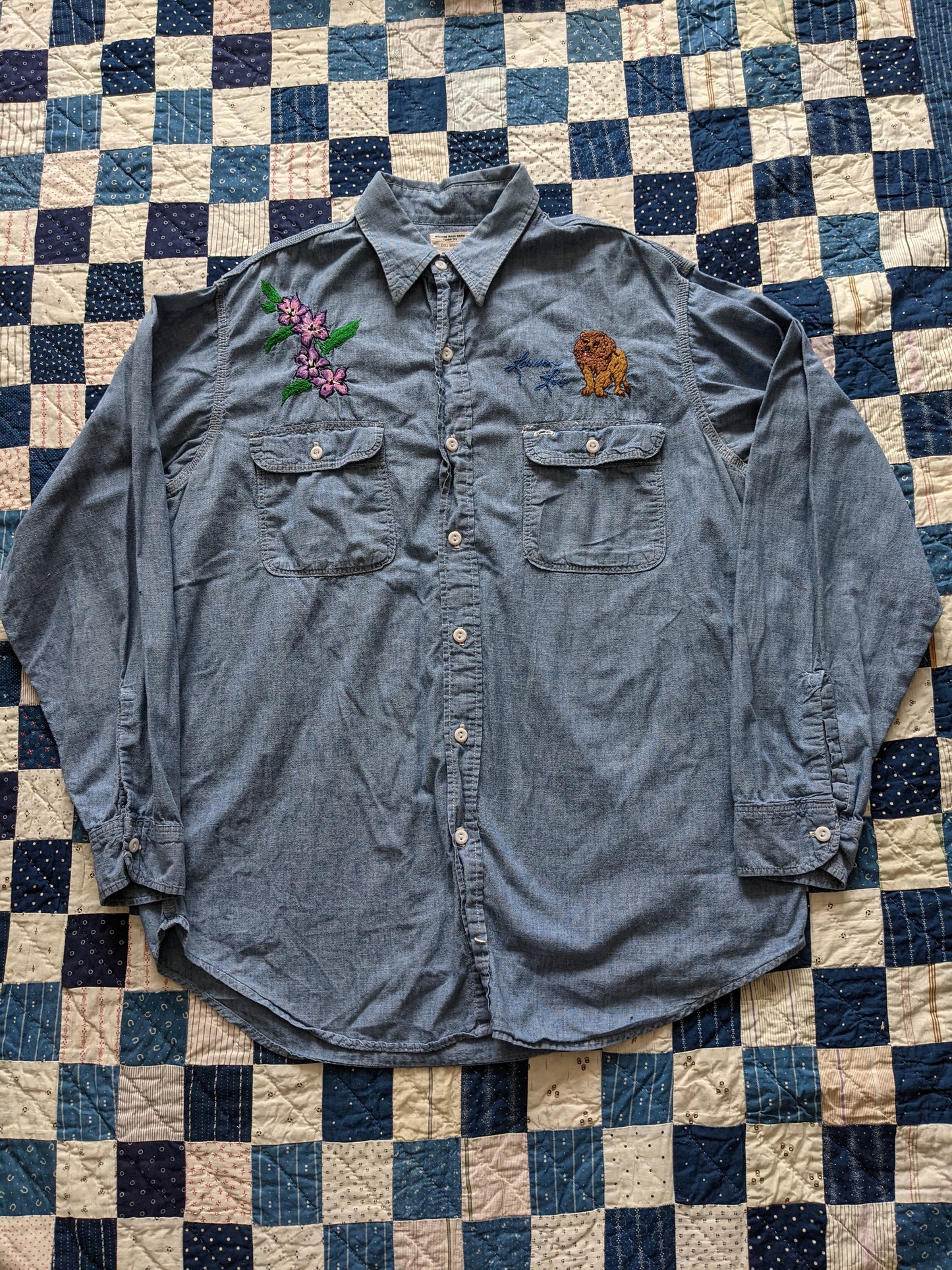 70s Big Mac Chambray Shirt