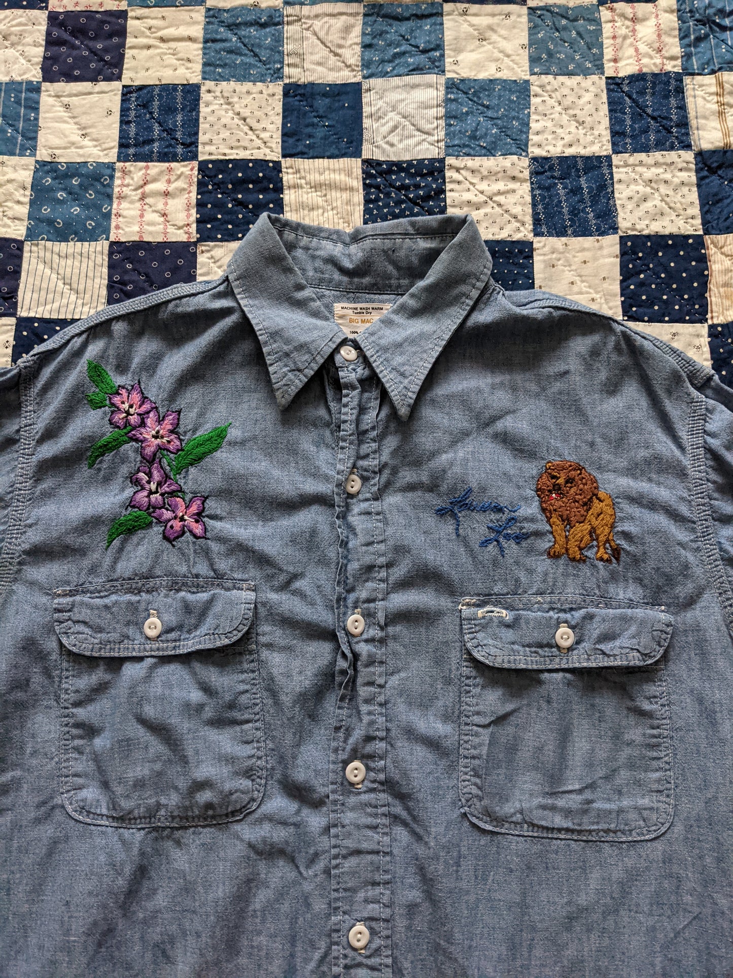 70s Big Mac Chambray Shirt
