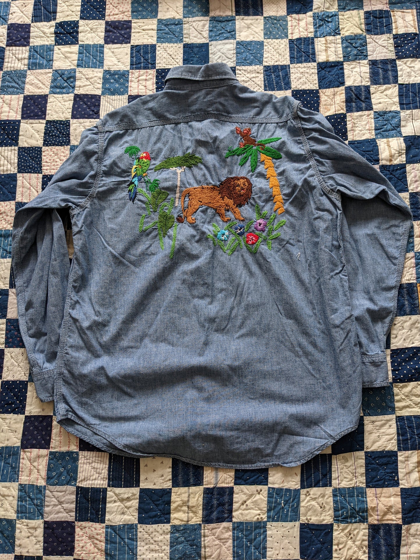70s Big Mac Chambray Shirt