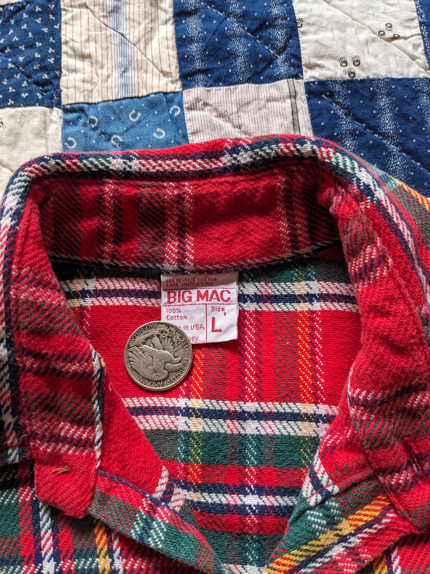 70s Big Mac Flannel Shirt