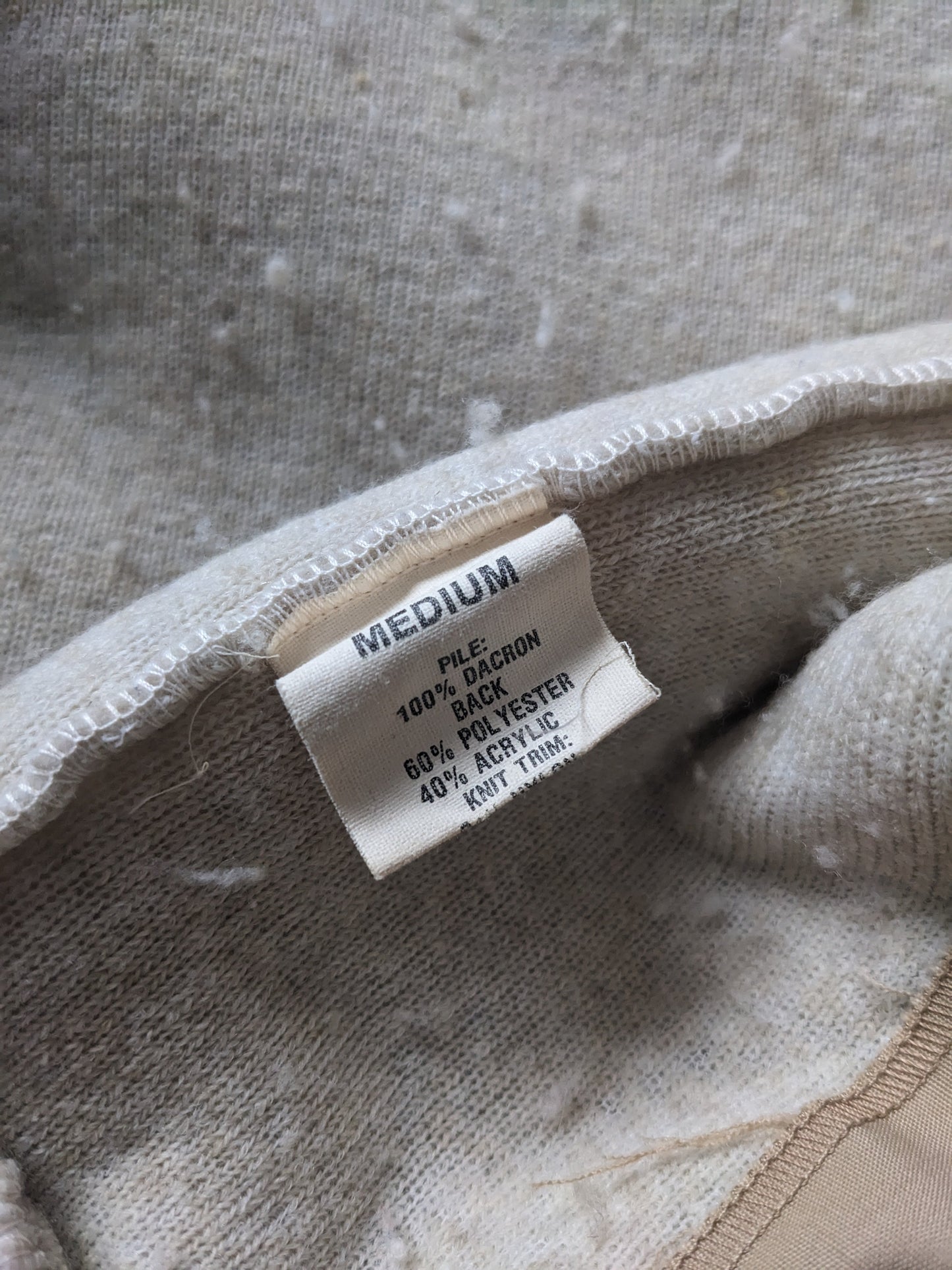 70s Deep Pile Fleece Jacket