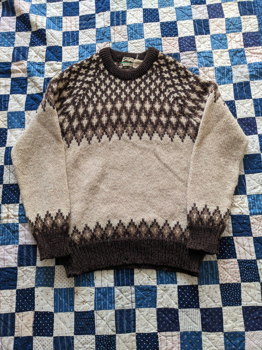 80s Highland Craft Wool Sweater