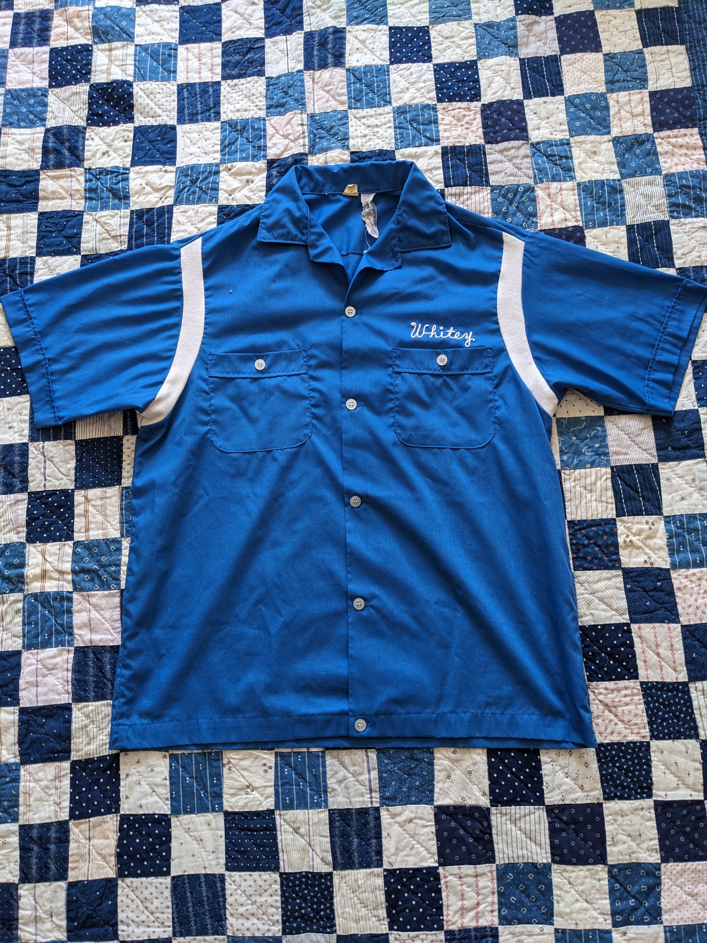 70s Chainstitch Bowling Button Up Shirt