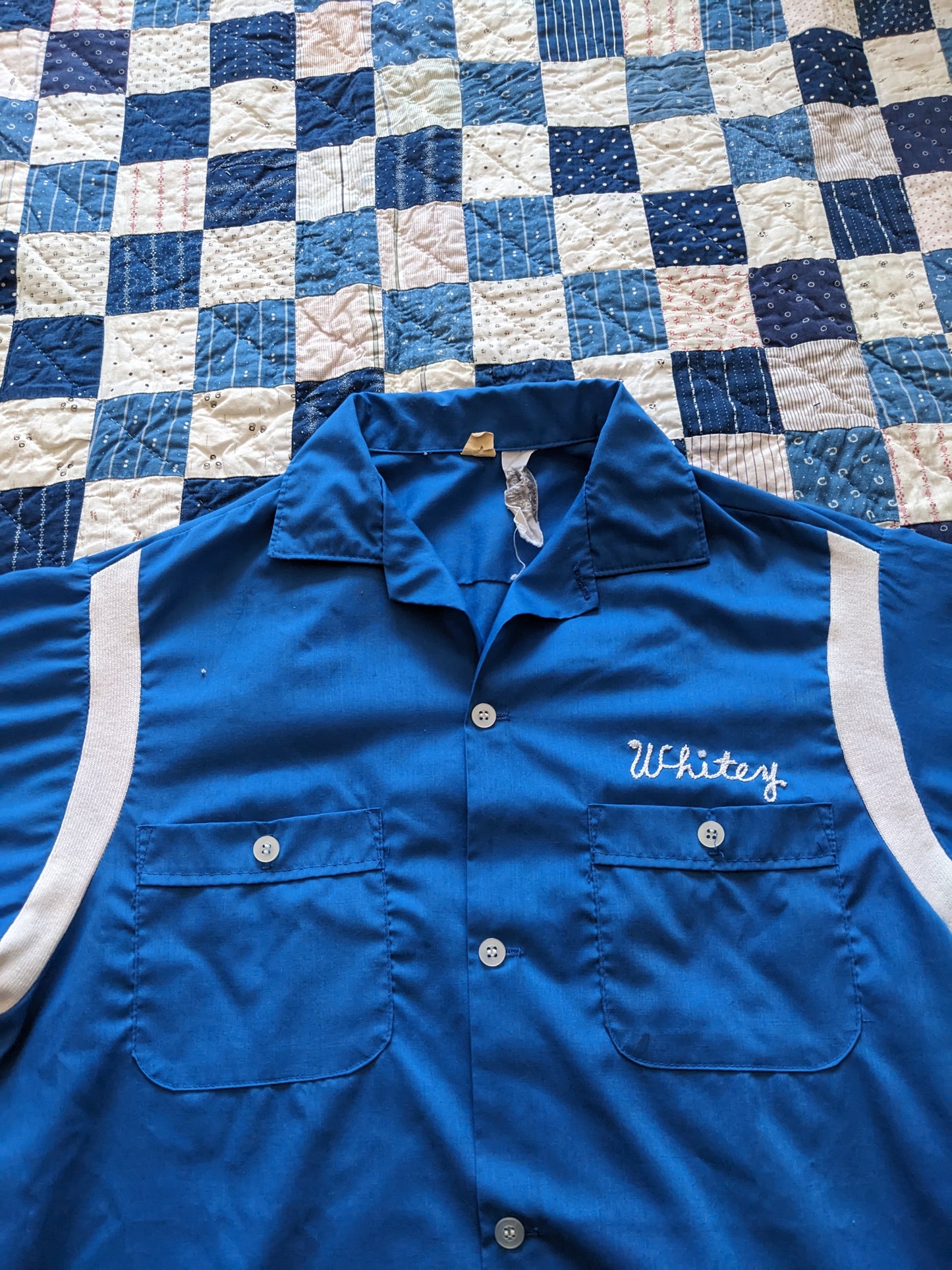 70s Chainstitch Bowling Button Up Shirt