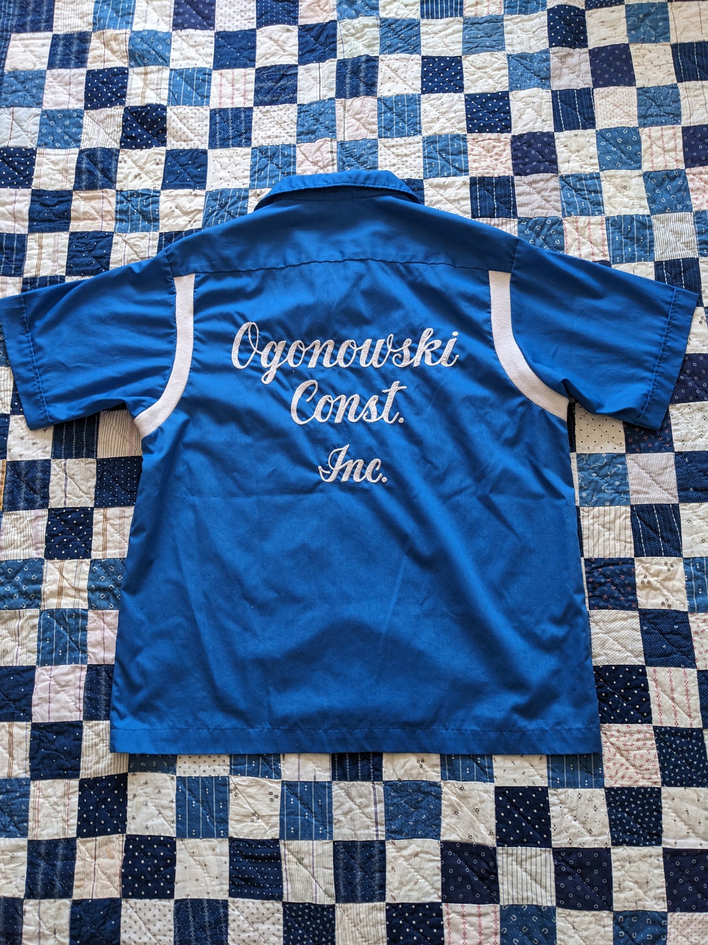 70s Chainstitch Bowling Button Up Shirt
