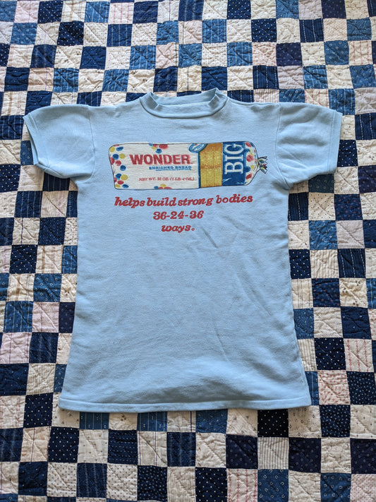 60s Wonderbread Short Sleeved Sweatshirt