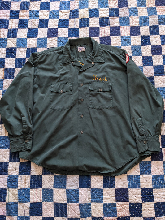 60s Howell-Oregon Electric Coop Chainstitch Snap Button Shirt
