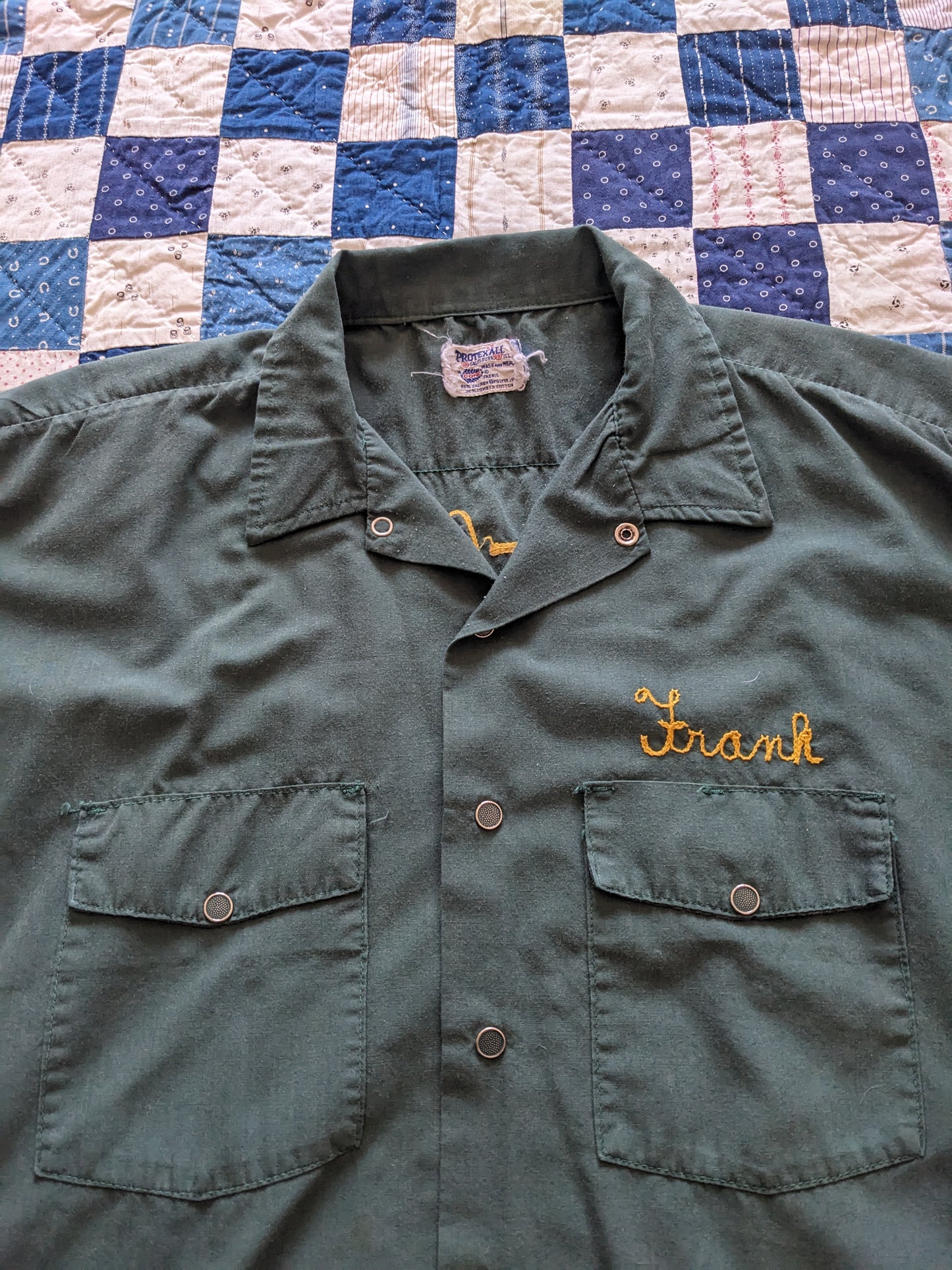 60s Howell-Oregon Electric Coop Chainstitch Snap Button Shirt