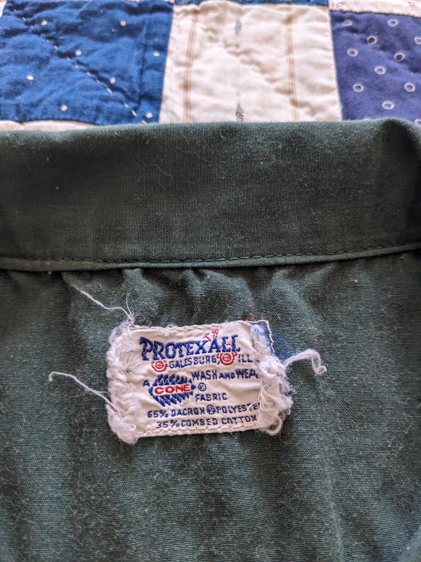 60s Howell-Oregon Electric Coop Chainstitch Snap Button Shirt