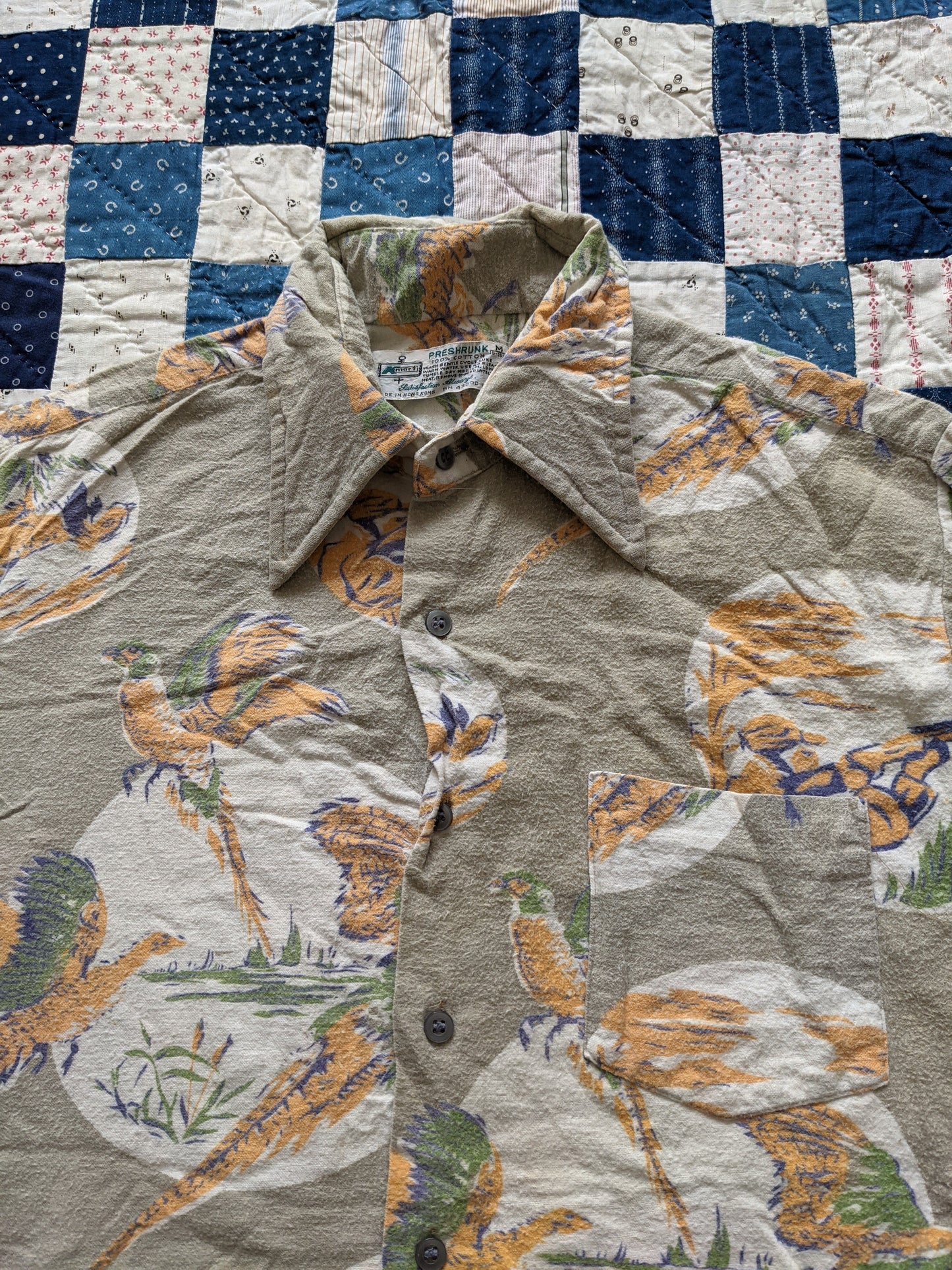 70s K-Mart Chamois Flannel Shirt