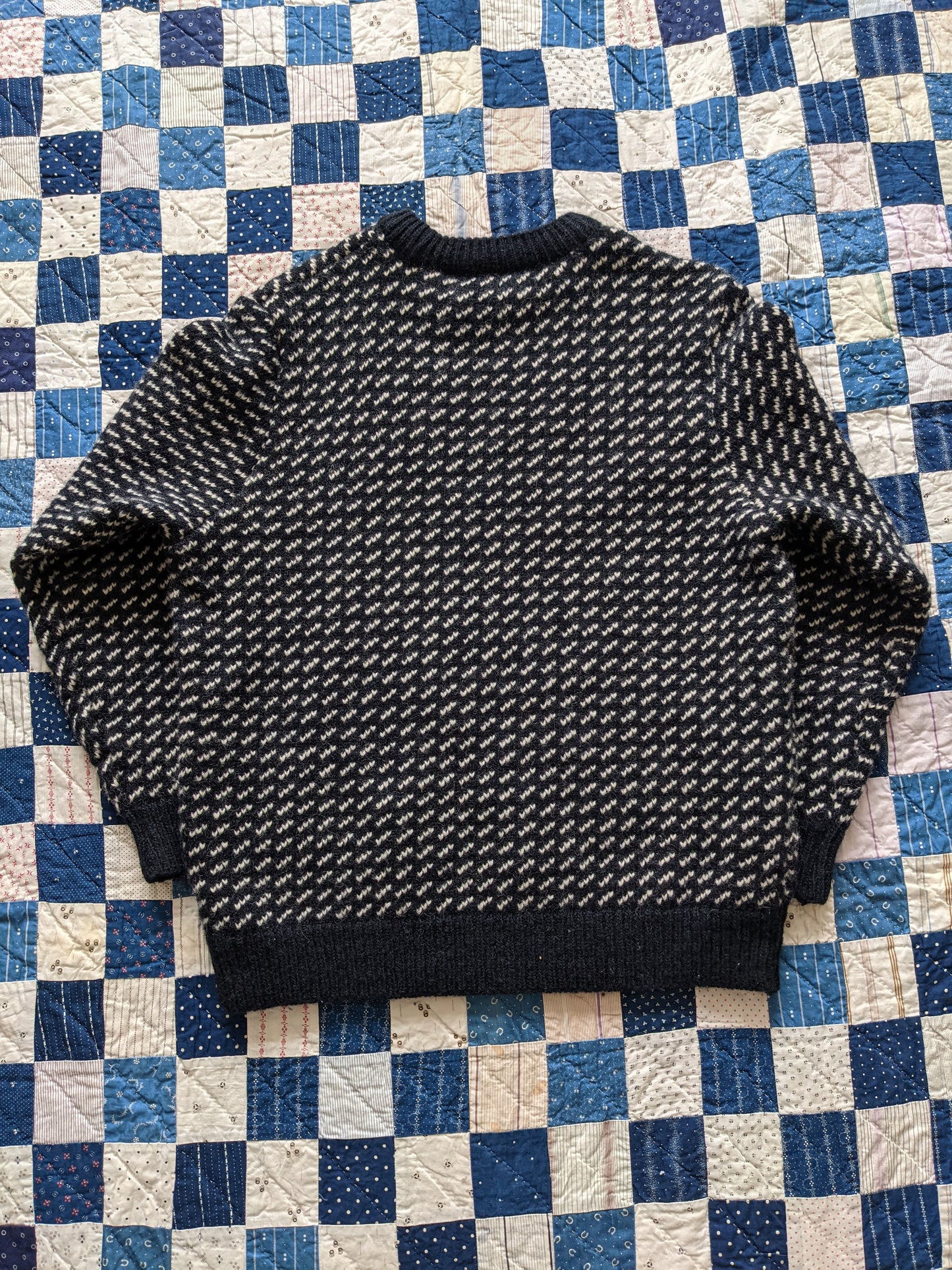 90s L.L. Bean Norway Birdseye Sweater