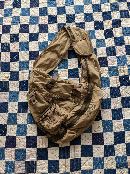 Y2K Old Navy Surplus Military Crossbody Bag