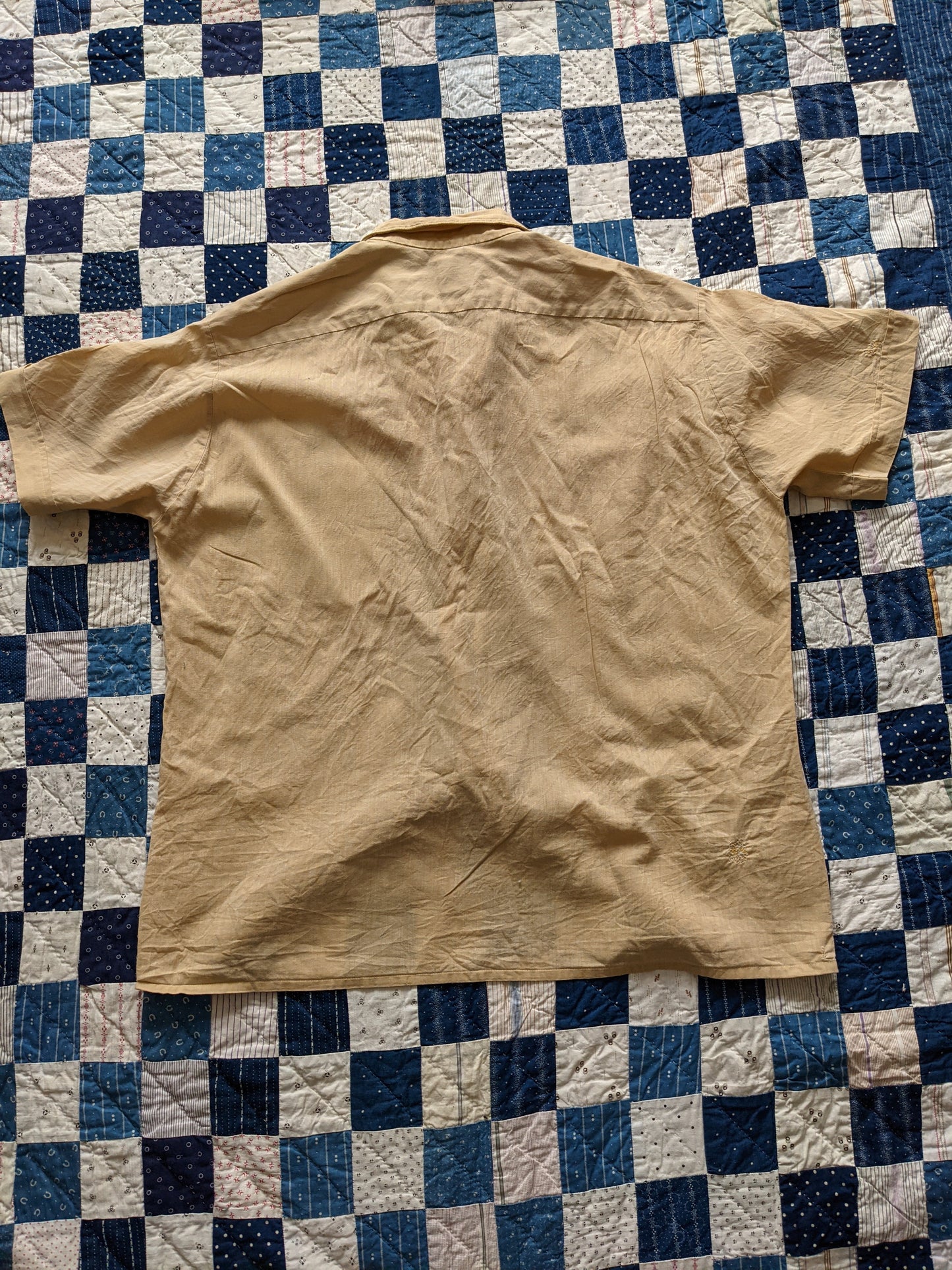 Vintage 60s Van Heusen Loop Collar Shirt
