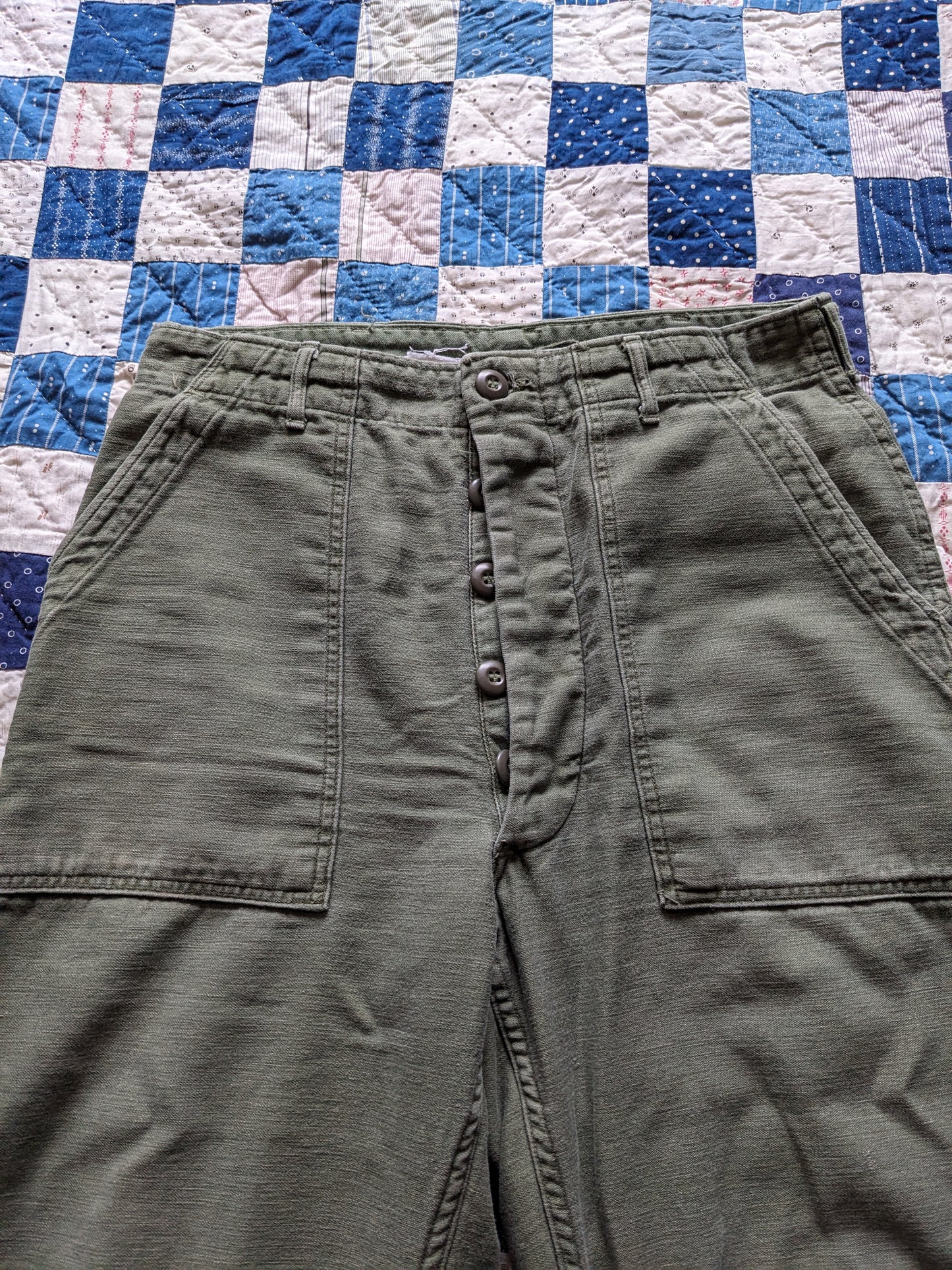 60s OG-107 Cotton Sateen Pants