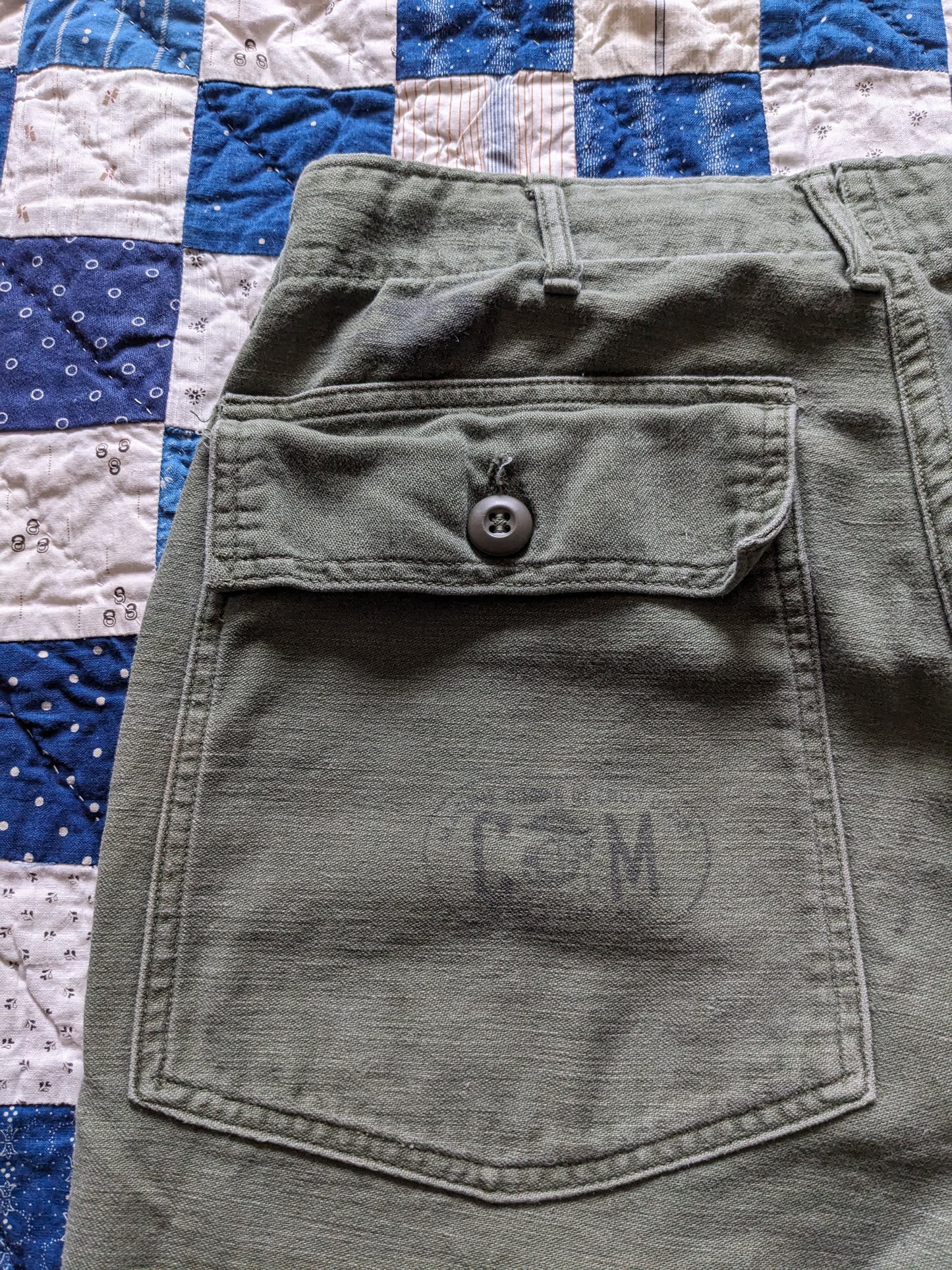 60s OG-107 Cotton Sateen Pants