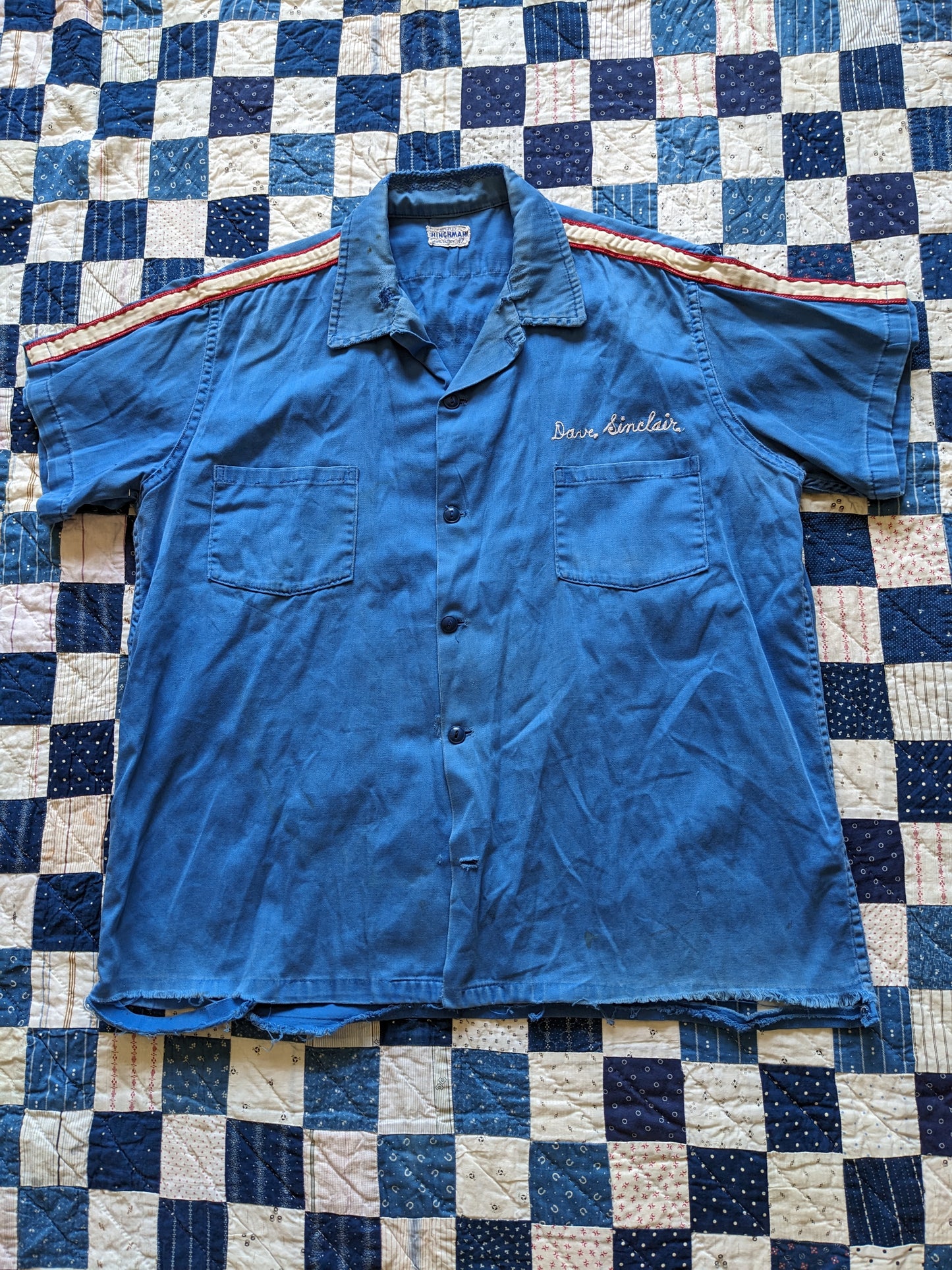 50s Hinchman Sinclair Gas Station Shirt